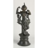 Bronze Buddha figure, H 40 cm.