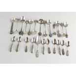 Lot of silver spoons