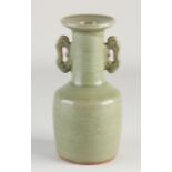 Chinese celadon vase, H 16.7 cm.