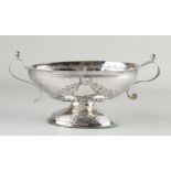 Silver brandy bowl, 1854