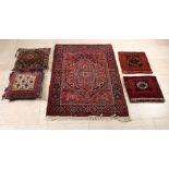 5x Persian rugs etc.