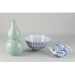 Lot of Chinese porcelain (3x)