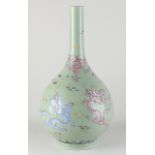 Chinese vase, H 54.5 cm.