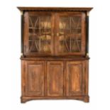 Oak empir top cabinet, 1820