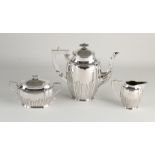 3-piece silver coffee service