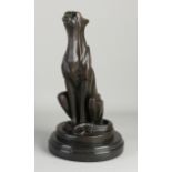 Bronze figure, Jaguar