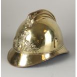 Old fire helmet