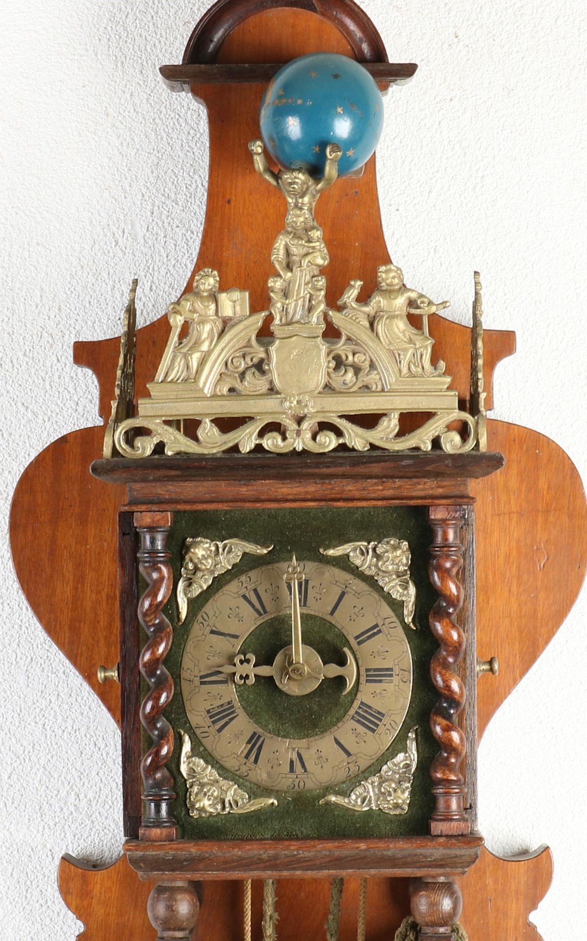 Antique Zaandam clock - Image 2 of 2