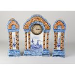 Three-piece clock set, 1910