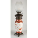 Japanese Kutani table lamp