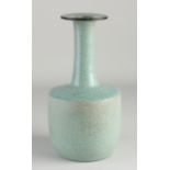 Chinese celadon pipe vase, H 24 cm.