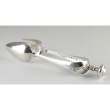 Silver salad tongs, 1877