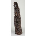 African statue, H 70 cm.