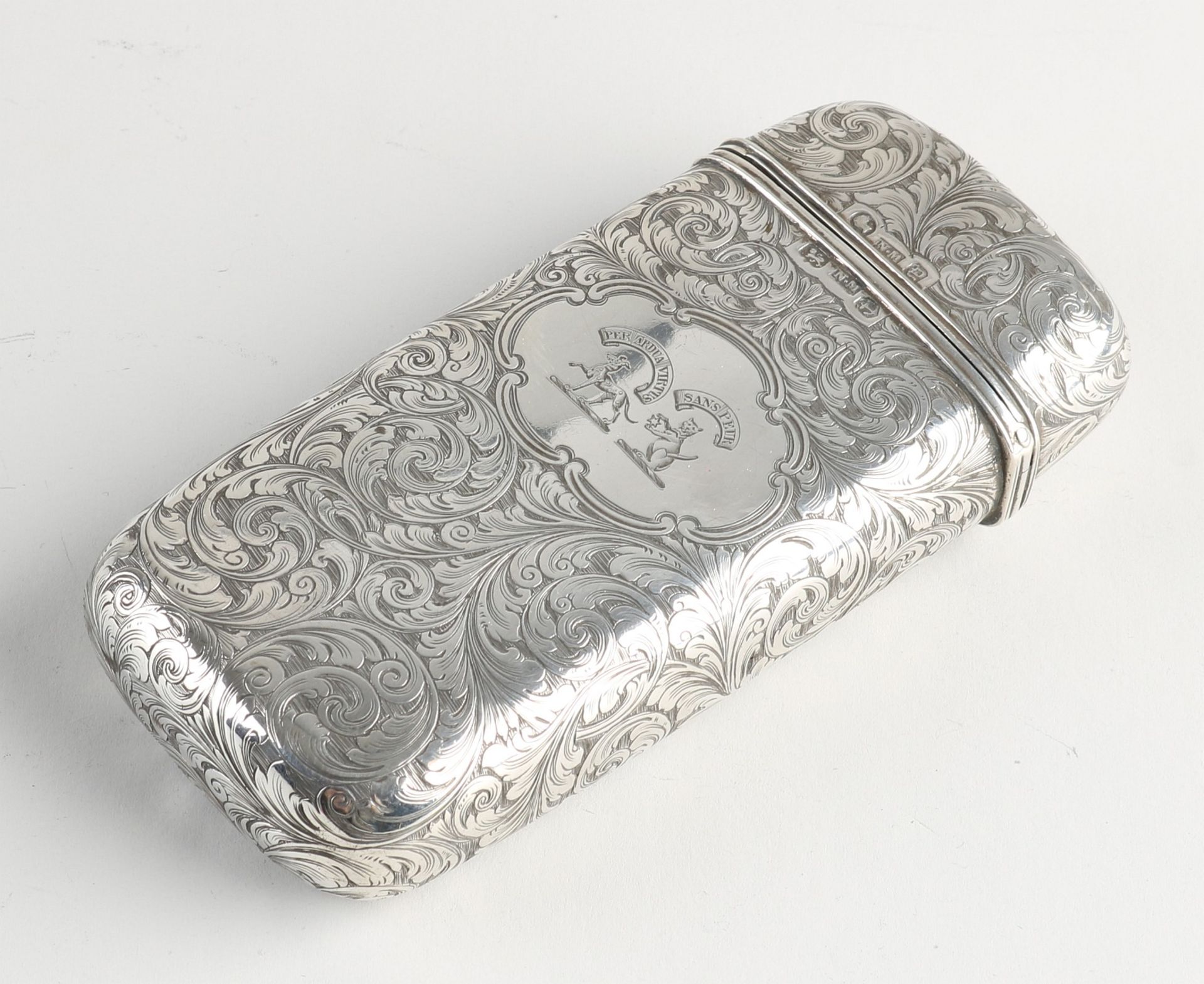 Silver cigar case - Bild 2 aus 2