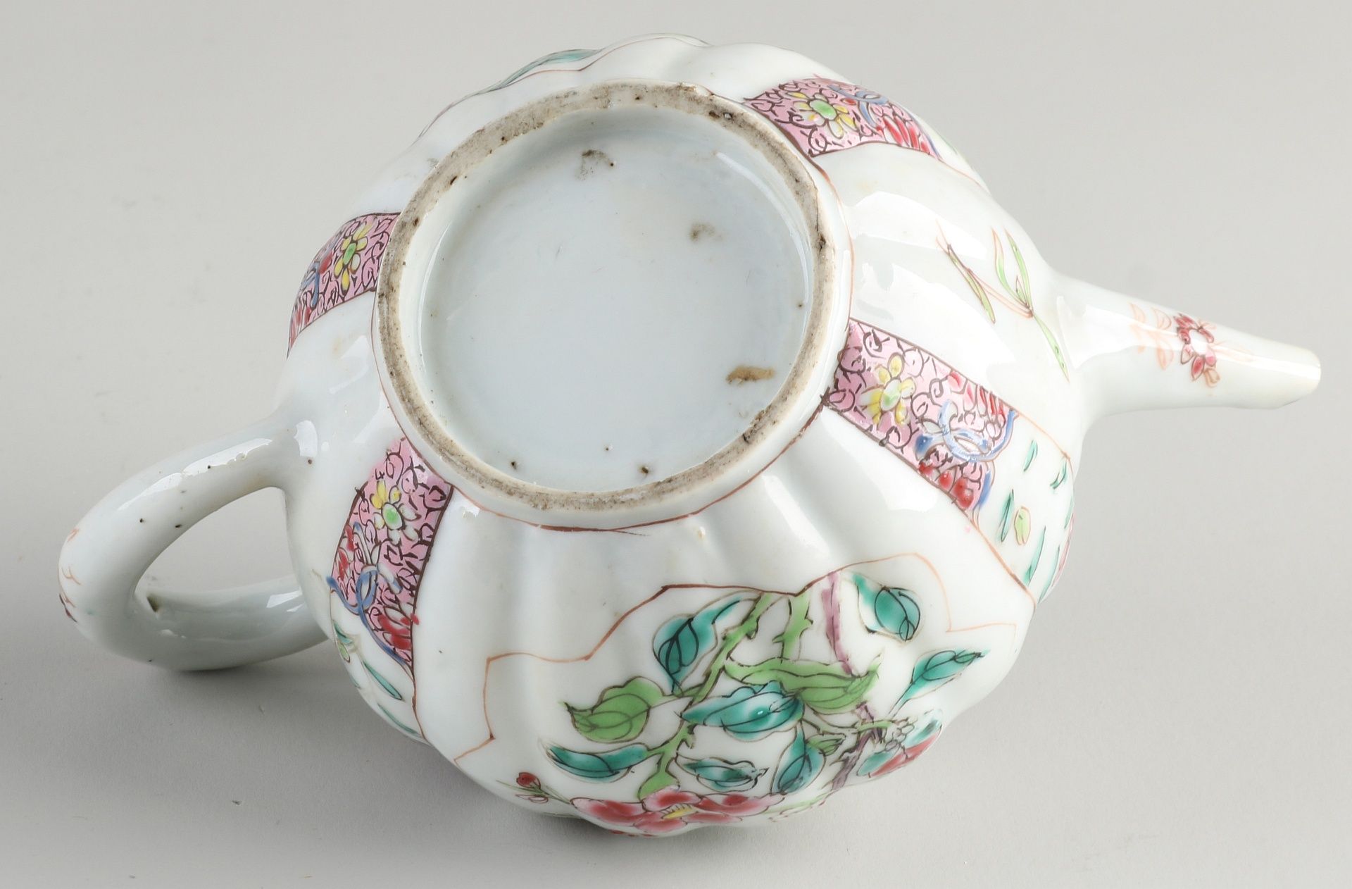 18th century Chinese teapot Ø 9.5 cm. - Image 2 of 2