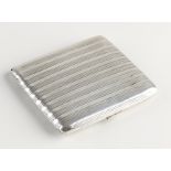 Silver business card holder