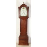 Antique English grandfather clock, 1800