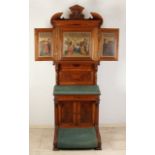 Antique tabernacle praying chair