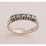 White gold riding ring