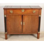 Oak pier cabinet, 1800