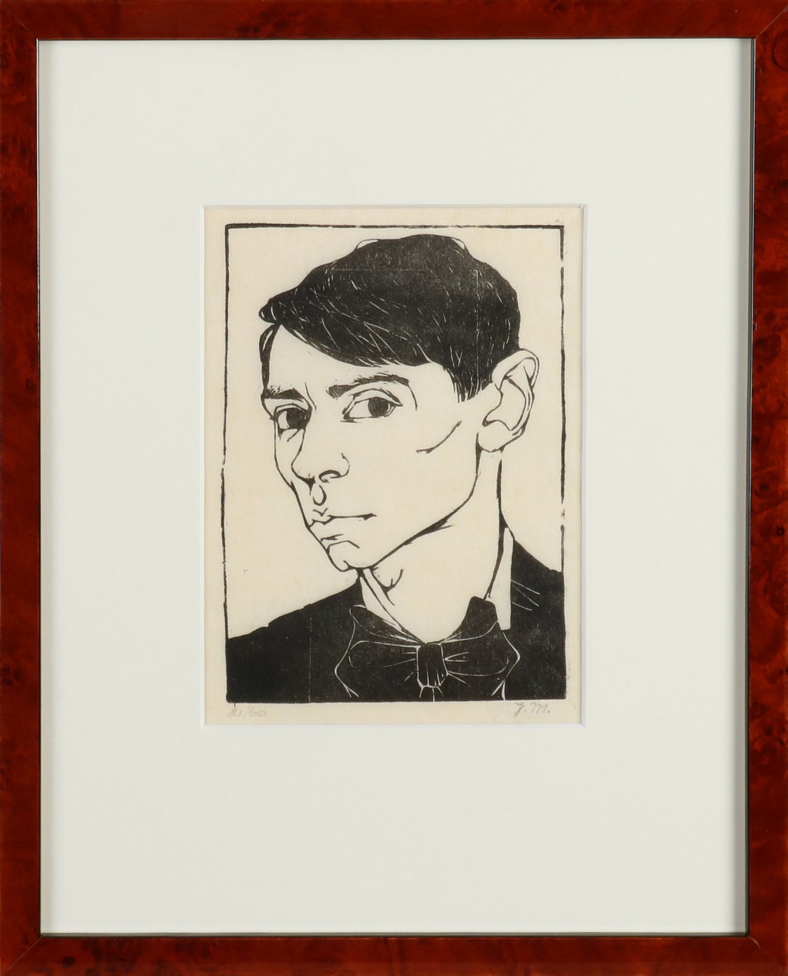 J. Mankes, Self-portrait