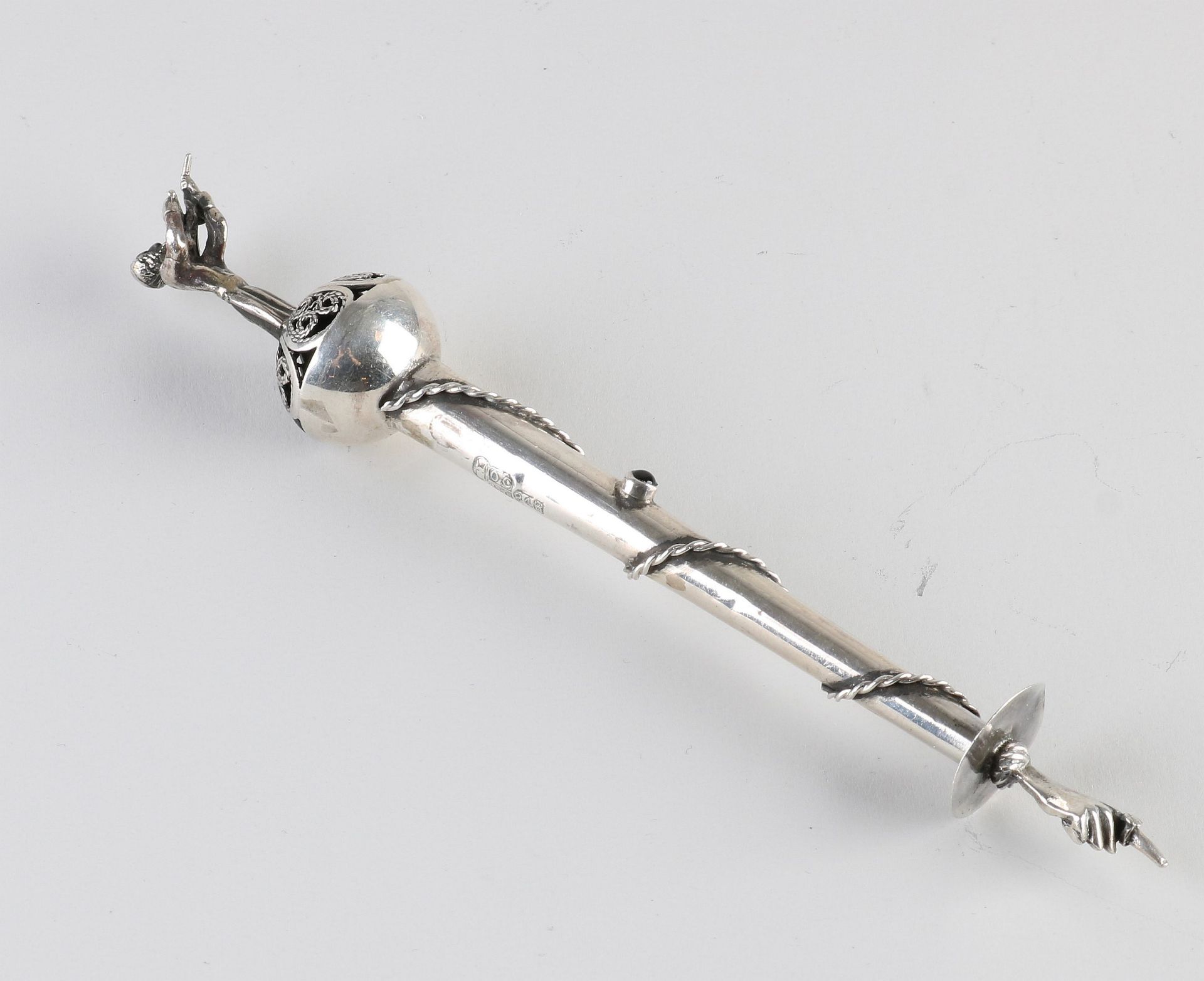 Russian silver torah pointer