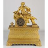 French Charles Dix mantel clock, 1830