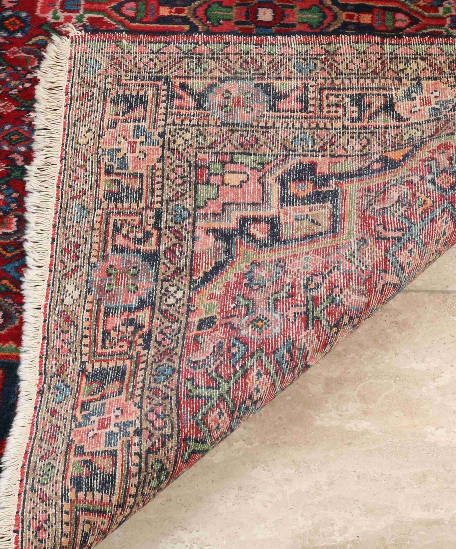 Old Persian rug, 156 x 110 cm. - Image 3 of 3