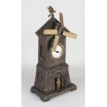 Antique French alarm clock with automatic, 1900