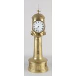 Antique French lighthouse mantel clock, 1900