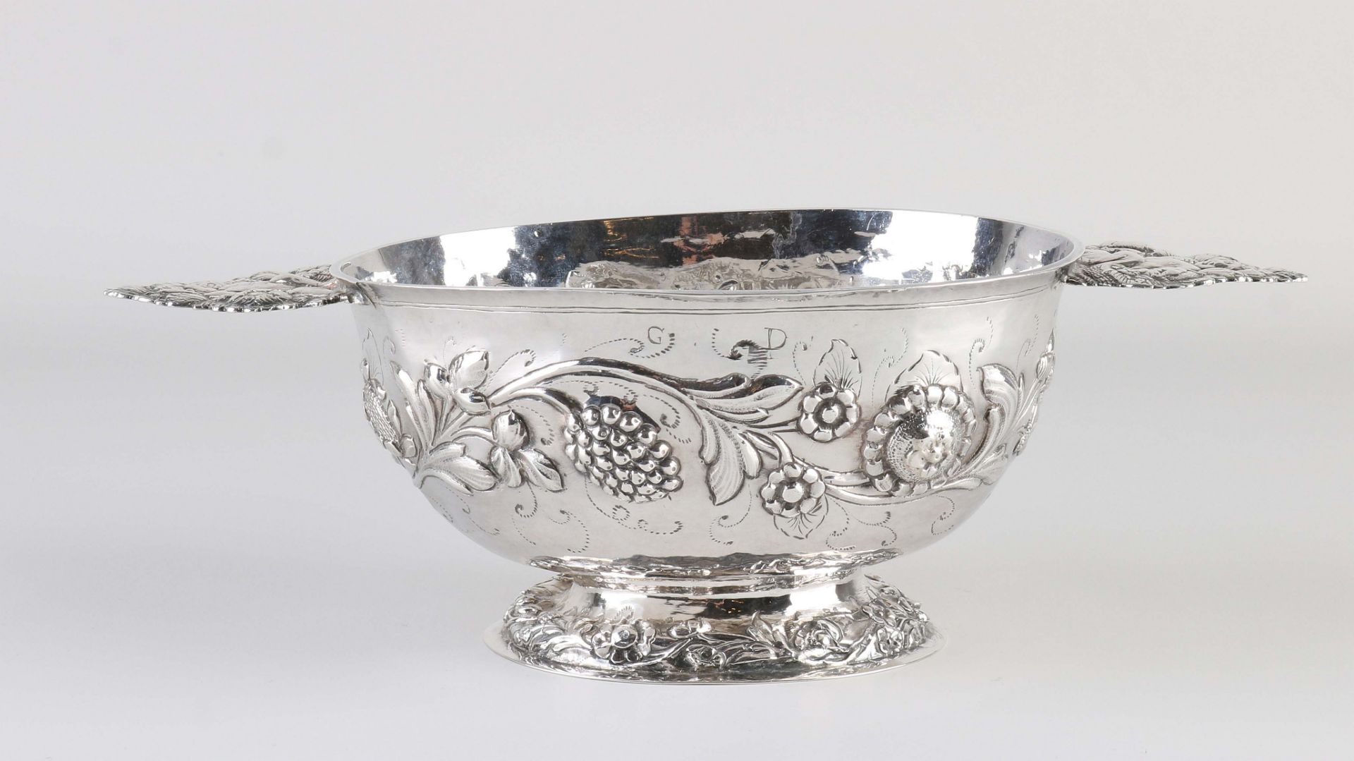 Antique silver brandy bowl, 1714 - Bild 2 aus 2
