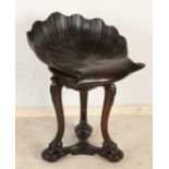 Piano stool (shell shape)