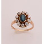 Antique lady Di ring