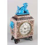 French table clock J. Vieillard & Co.