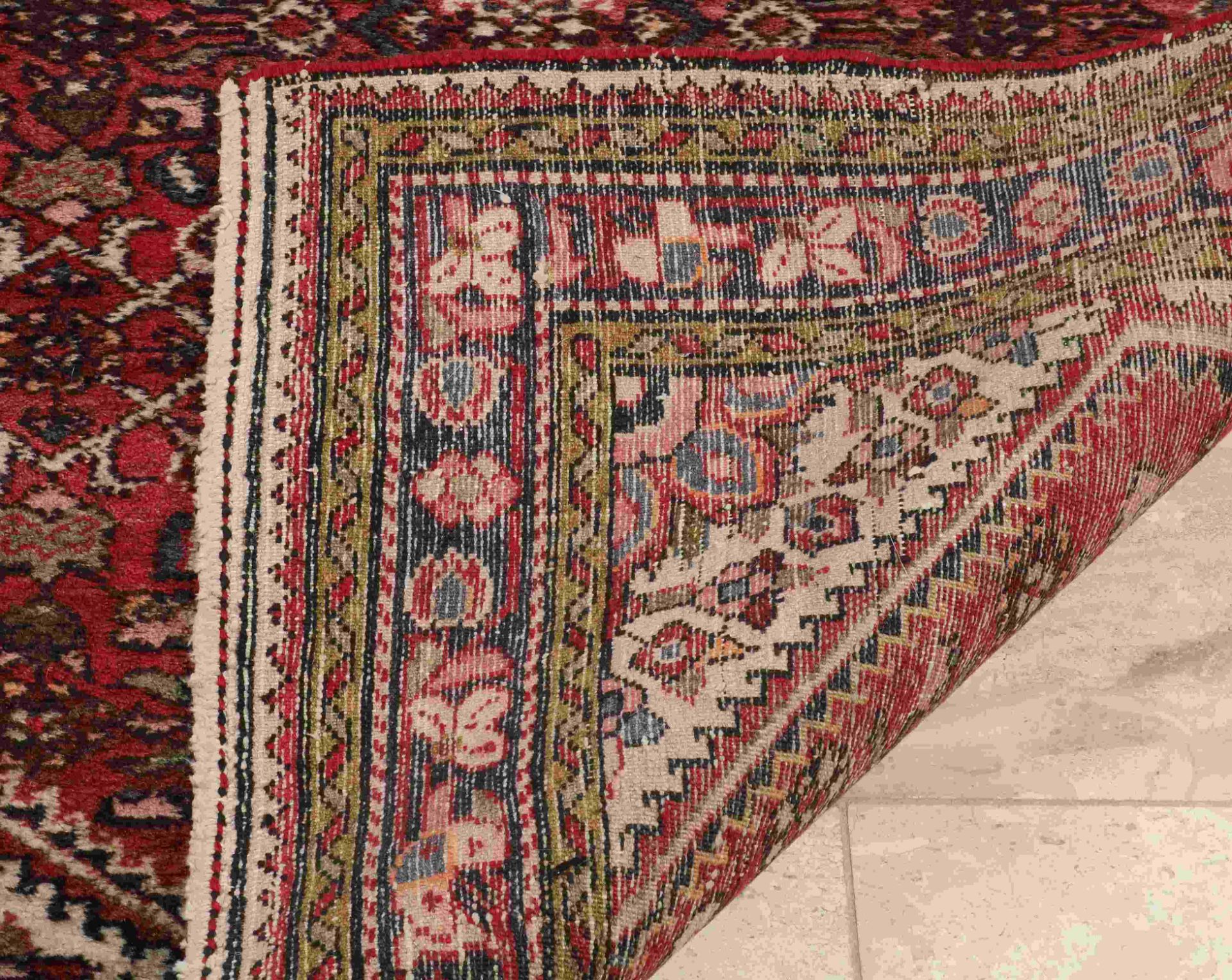 Persian rug, 205 x 112 cm. - Image 3 of 3