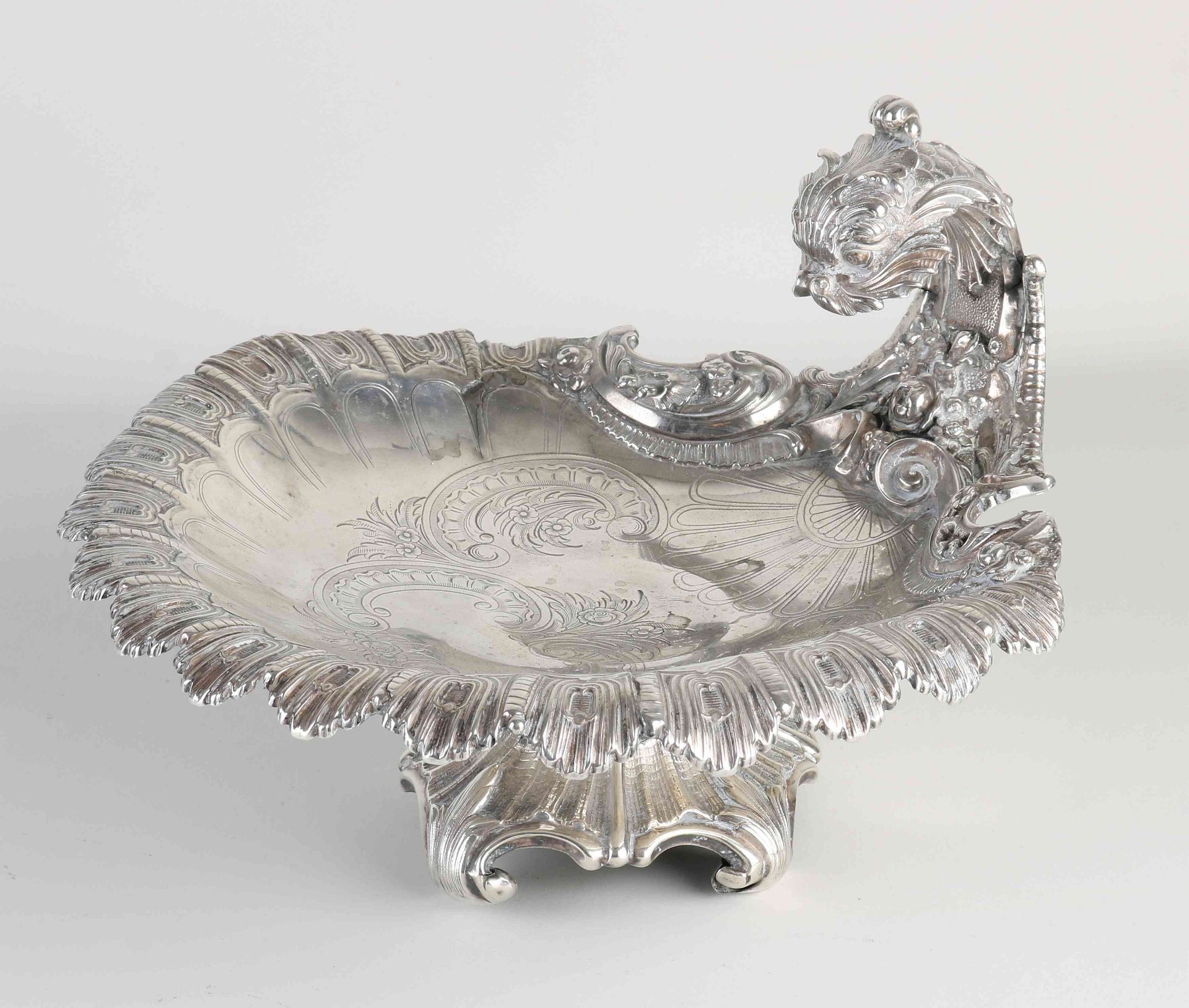 silver bowl