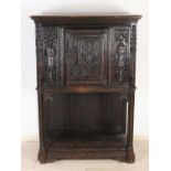 French neo-gothic cabinet