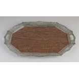 silver tray