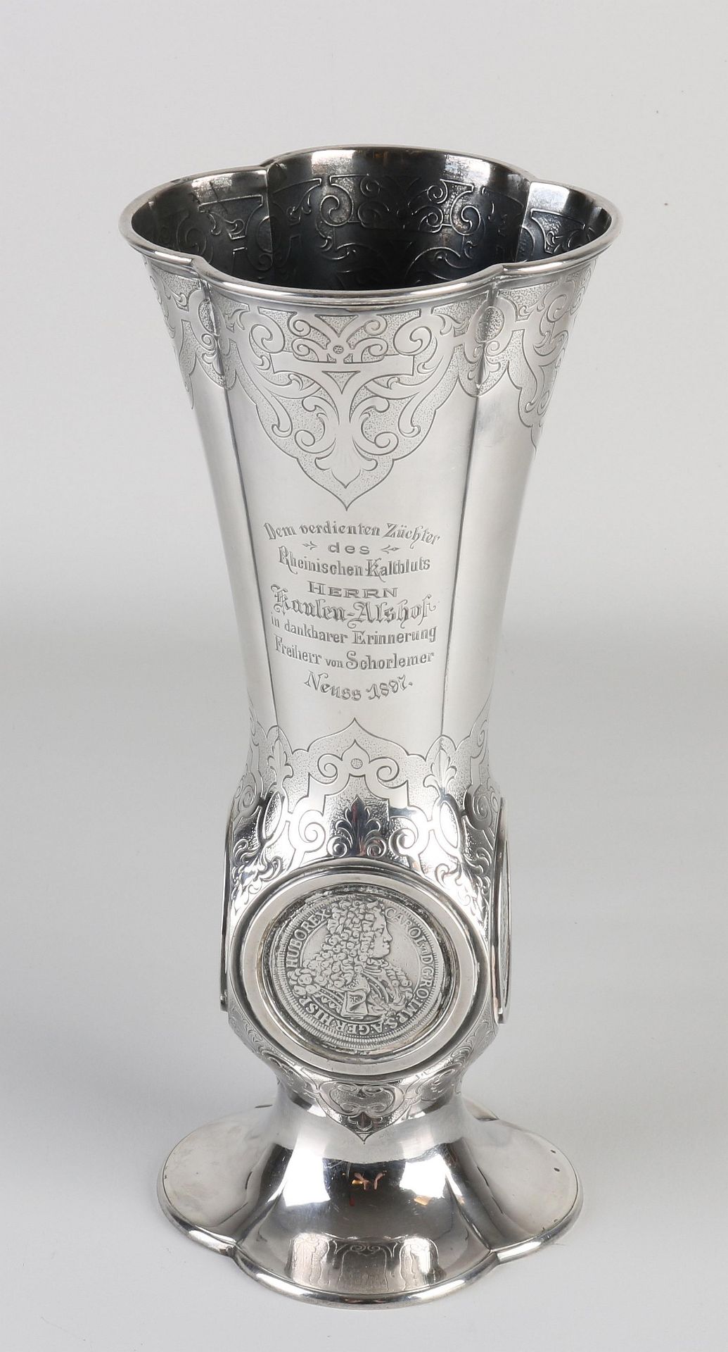 Silver Coin Cup