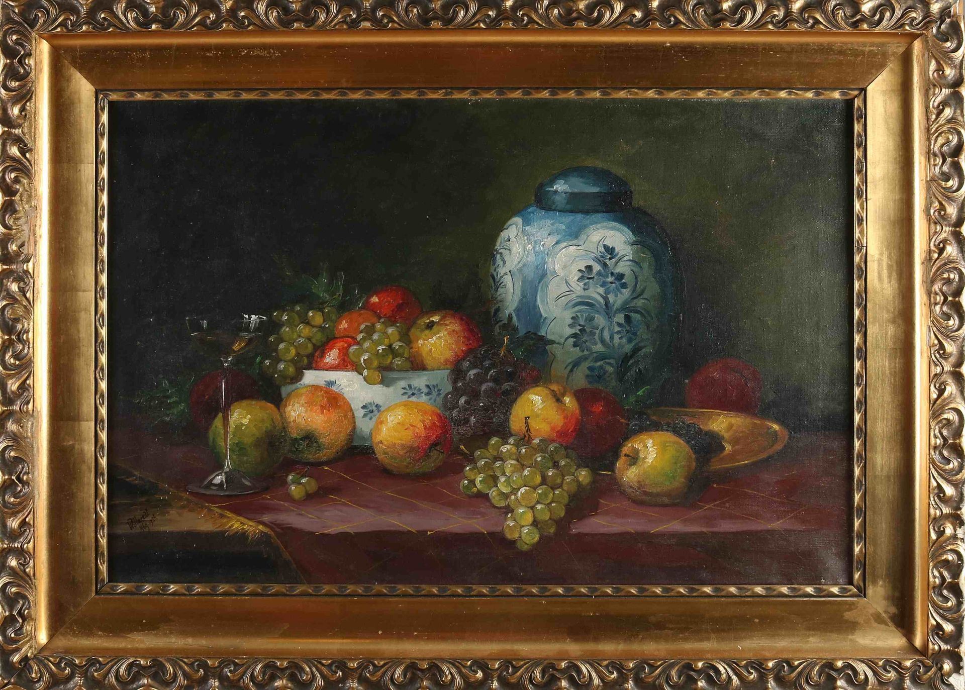 Willgredt Still Life with Chinese Porcelain