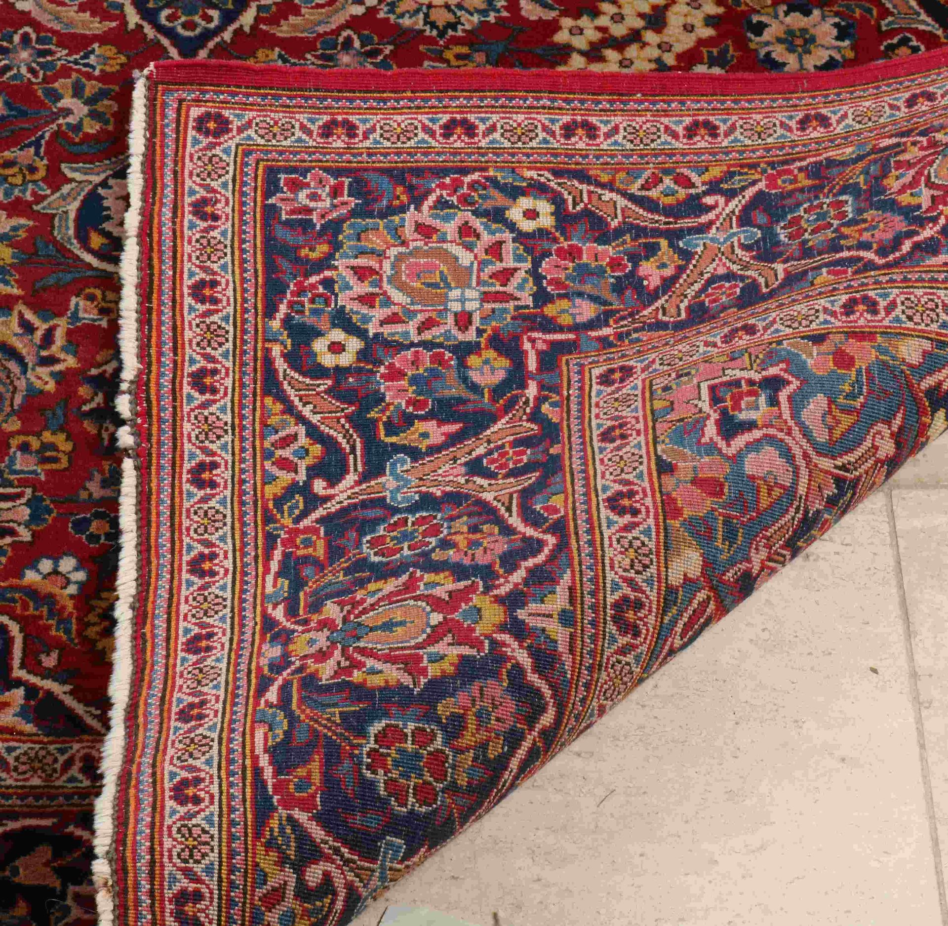 Persian rug, 198 x 137 cm. - Image 3 of 3