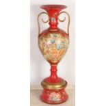 Amphora vase + console