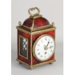 18th Century French travel alarm clock