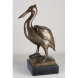 Bronze pelican