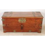 Large teak wood VOC box