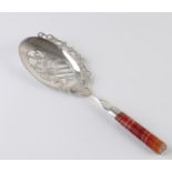 Silver pate scoop