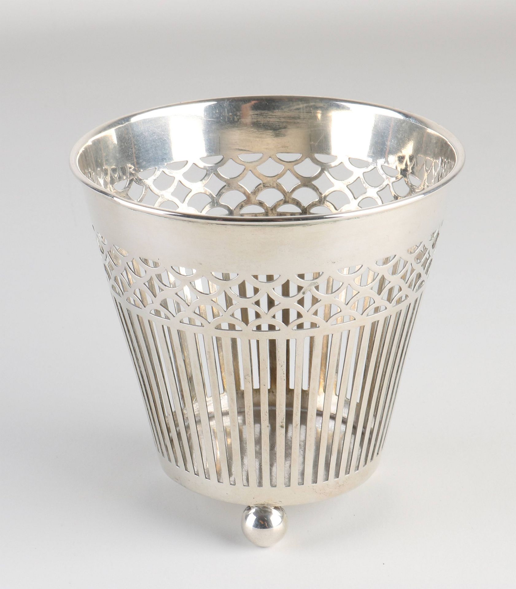 silver bowl