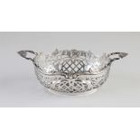 Silver candy basket