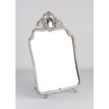 silver table mirror