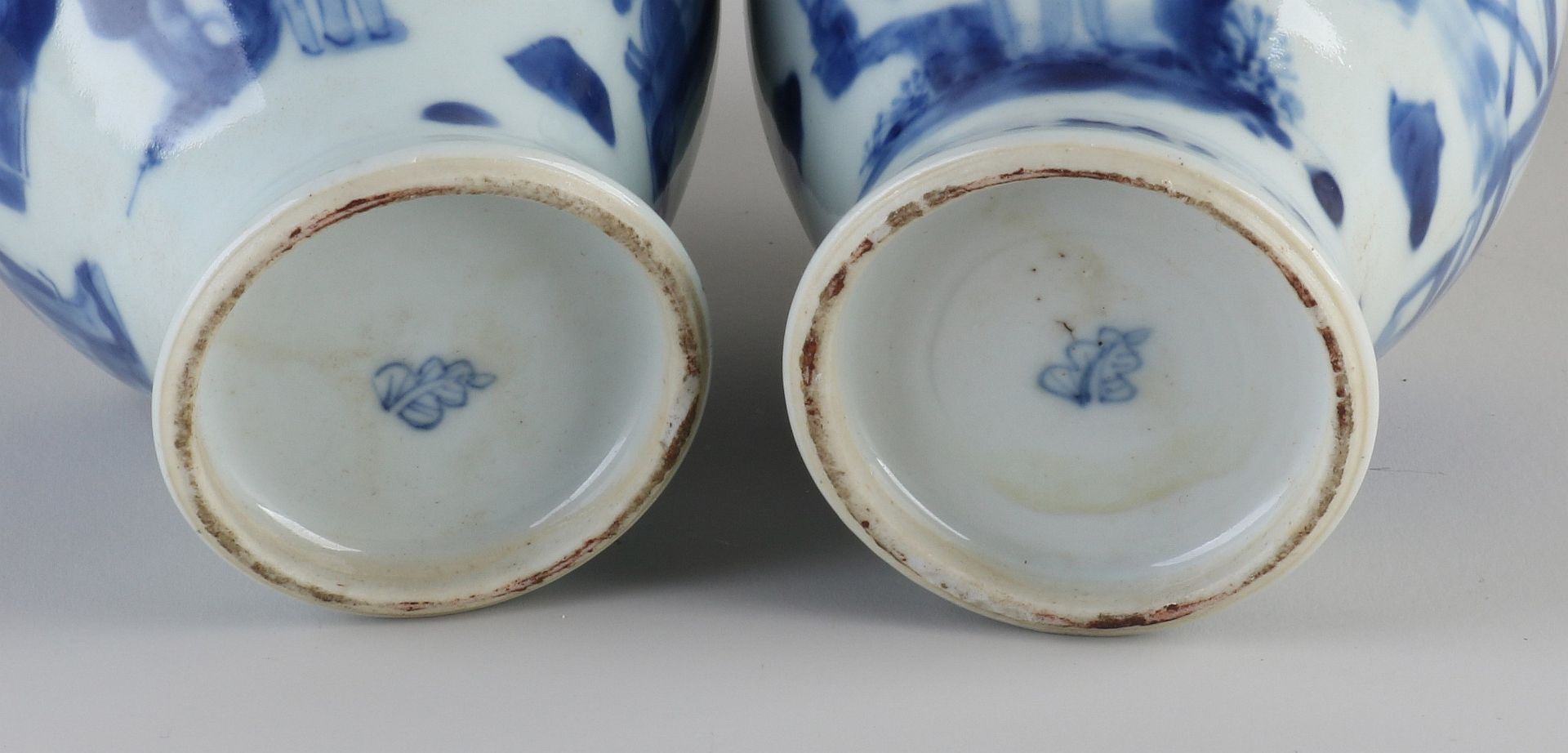 Two 17th - 18th century Chinese Kang Xi tea canisters - Bild 3 aus 3